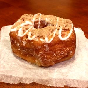 1 donut Snickerdoodle Croissant Donut
