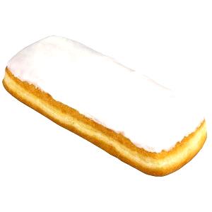 1 donut Vanilla Long John
