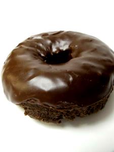 1 doughnut (71 g) Chocolate Iced Cake Doughnut