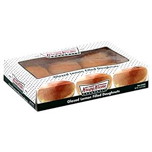 1 doughnut (85 g) Glazed Lemon Filled Doughnut
