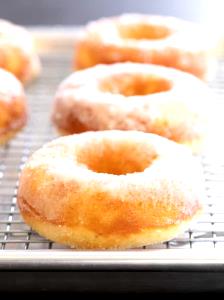 1 Doughnut Donut, Plain, Cake-Type, Sugared Or Glazed