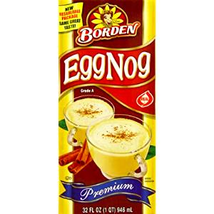 1 drink (32 oz) Eggnog (Large)