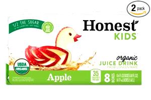 1 drink box (6 oz) Organic Apple Juice Drink