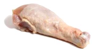 1 Drumstick, Bone And Skin Removed Chicken Drumstick Meat (Broilers or Fryers, Stewed, Cooked)