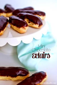 1 eclair Mini Chocolate Eclair