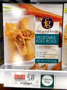 1 egg roll (85 g) Vegetable Egg Rolls