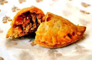 1 empanada (85 g) Adobo Chicken Empanada