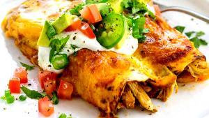 1 enchilada (133 g) Chicken Enchiladas