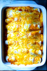 1 enchilada (159 g) Chicken Enchiladas