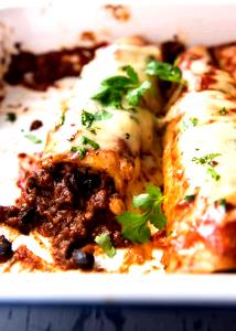 1 Enchilada Beef Enchiladas