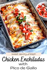 1 enchilada dinner Pico Enchilada