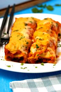 1 Enchilada Meatless Enchilada with Cheese