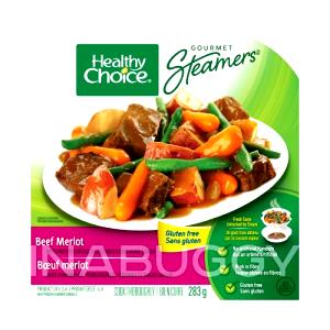 1 entree (283 g) Gourmet Steamers Beef Merlot