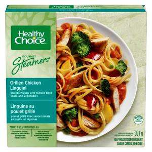 1 entree (301 g) Gourmet Steamers Grilled Basil Chicken
