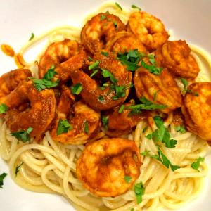 1 entree (477 g) Shrimp Diablo Pasta