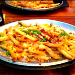 1 entree Ale House Loaded Fries