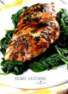 1 Entree Balsamic Glazed Chicken Entree
