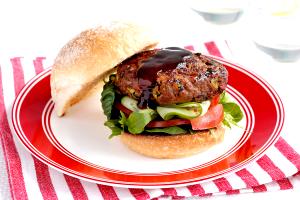 1 Entree Beef Patty Entree, Bbq