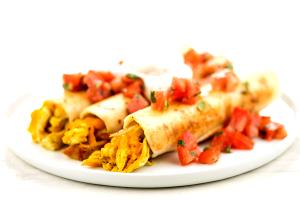 1 entree Chicken Adobo Flautas