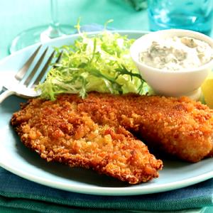 1 entree Crispy Breaded Tilapia