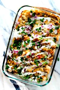 1 Entree Frozen Entrée, Spicy Black Bean Enchilada