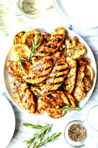 1 Entree Honey Dijon Grilled Chicken Entree
