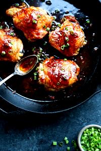 1 entree Korean Style Chicken Thighs