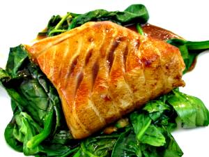 1 entreé Oolong Chilean Sea Bass