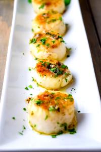 1 entree Pan-Seared Scallops