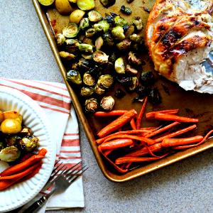 1 Entree Roasted Turkey & Vegetables Entree