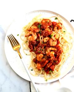 1 Entree Shrimp Marinara Entree