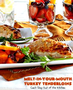 1 Entree Turkey Medallions Entree