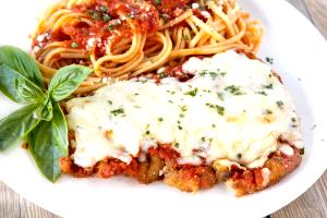 1 Entree Veal Parmigiana Entree