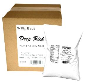 1 Envelope (1-1/3 Cup) Nonfat Dry Milk