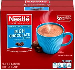 1 envelope (15 g) No Sugar Added Rich Chocolate Hot Cocoa Mix