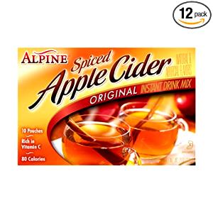 1 envelope (4 g) Lite Spiced Cider