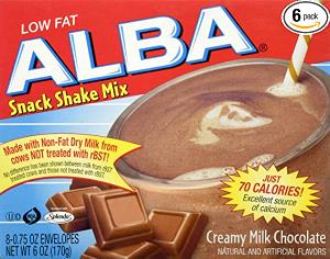 1 Envelope Alba (.675 Oz) Cocoa Powder with Nonfat Dry Milk and Low Calorie Sweetener (Dry Mix)
