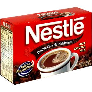1 Envelope Hot Cocoa Mix, Double Chocolate Meltdown