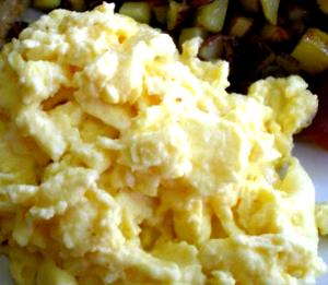 1 Extra Large Egg Omelet or Scrambled Egg with Cheese