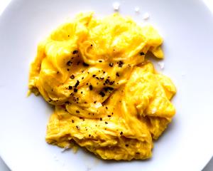 1 Extra Large Egg Omelet or Scrambled Egg with Fish
