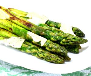1 Extra Large Spear (8-3/4" To 10" Long) Cooked Asparagus (Fat Added in Cooking)