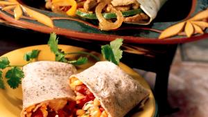 1 fajita Whole Tortilla Fat Sam Fajita - Pork