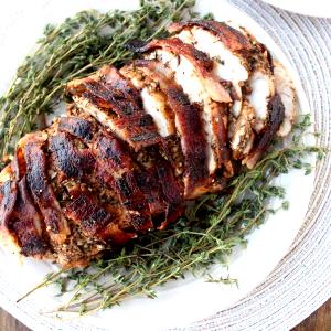1 filet (142 g) Bacon Wrapped Turkey Filets