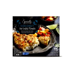 1 filet (3.1 oz) Signature Coconut Top Crusted Flounder