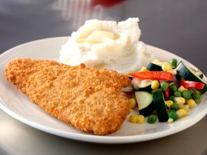 1 filet (3.5 oz) Breaded Flounder