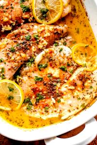 1 fillet (102 g) Garlic Butter Tilapia