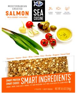1 fillet (122 g) Mediterranean Crusted Salmon