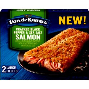 1 fillet (127 g) Cracked Black Pepper & Sea Salt Salmon
