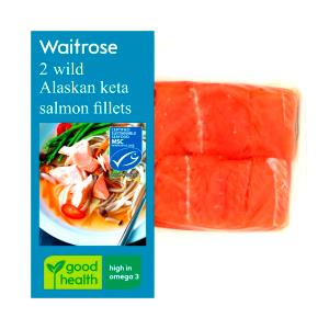 1 fillet (142 g) Alaskan Keta Salmon Fillets