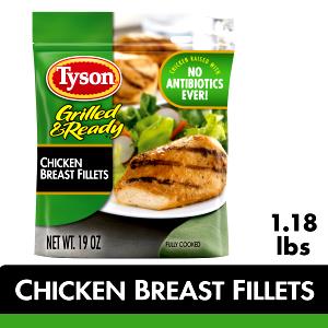 1 fillet (142 g) Fully Cooked Chicken Breast